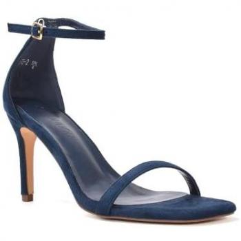 Ankle-Strap Navy Emma Stilettos – Summer High Heel
