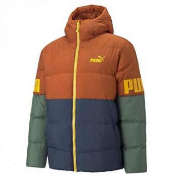 Abrigo Puma Power Down Puffer en Color Chocolate