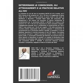 Foya, Fungayi: DETERMINARE LE CONOSCENZE, GLI ATTEGGIAMENTI E LE PRATICHE RELATIVE ALL'HIV