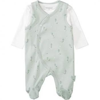 STACCATO Pagliaccetto con Camicia Fantasia Ghiaccio Verde