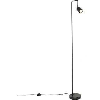 QAZQA Java Adjustable Modern Floor Lamp in Black