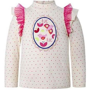 Camiseta Tuc Tuc para Niñas, FÁBULA, Blanco, con Volantes