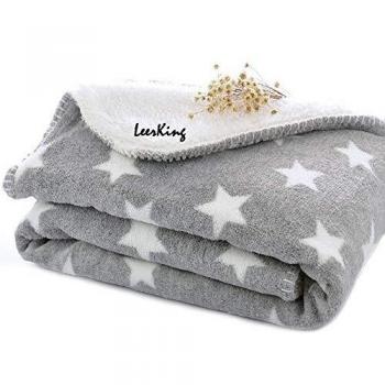 Coperta per Animali di Piccola Taglia LeerKing, Grigio 100 * 150cm