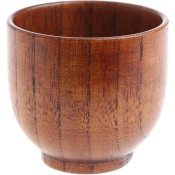 Artisan Wooden Cup for Beverages