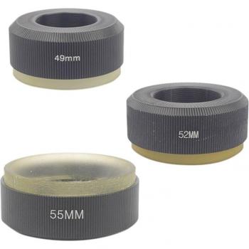 Compresseur d’ouverture de filtre en silicone pour caméra DSLR