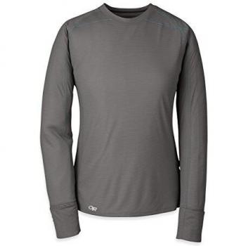 Outdoor Research Echo L/S Weibliches T-Shirt (Pewter/Typhoon) XS