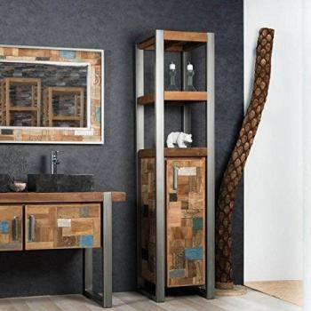 Mueble columna de baño Wanda Collection
