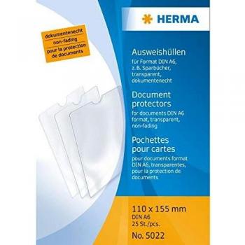 Copertine A6 per documenti Herma