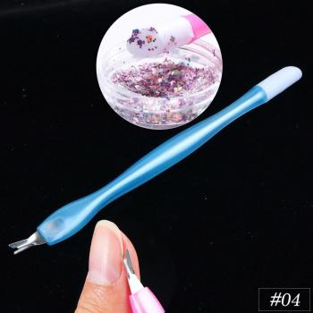 Pediküre Haarkontroll‑Gabel – Dual-Stick