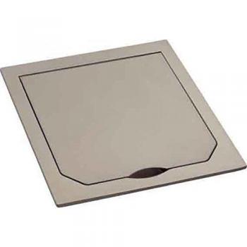 ABL SURSUM Oberteil mit Klappdeckel 94x94mm Platin matt