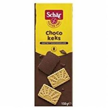 Schar Galletas con chocolate negro chocogalleta 150g Schar
