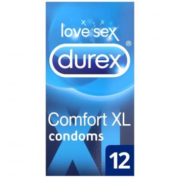 Durex Extra-Large Pleasure Condoms for Men, 12 Pack