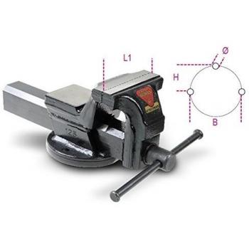 Morsa parallela forgiata 125 mm