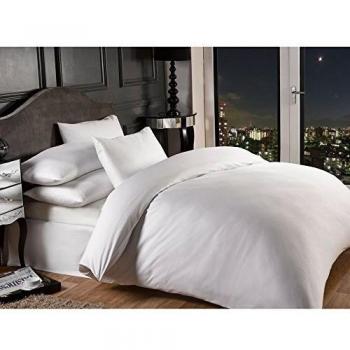 Grosvenor White 1000 Thread Count Pin Stripe Duvet Set