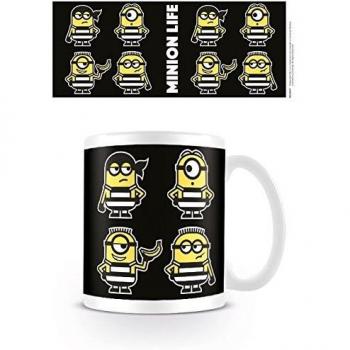 Despicable‑Me‑Becher aus Papier – Multicolor 11x11x1,3 cm