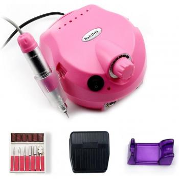 Polisseuse d’ongles haute vitesse 20 000-35 000 tr/min + ensemble lime manucure/pédicure