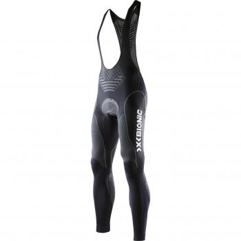 Männer X‑Bionic Bike‑Man Radhose TWYCE BIB Long Endurance – Schwarz/Anthrazit, Größe M