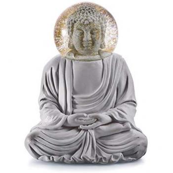 Glitzernde Buddha Kugel