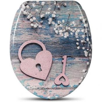 Woltu Softclose Toilettendeckel aus Duroplast