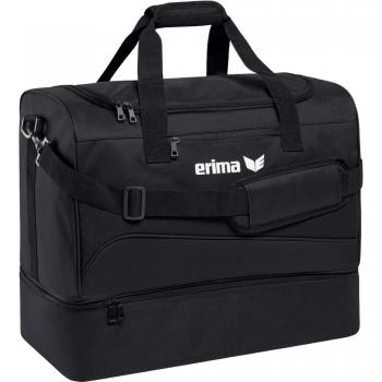 Erima 56‑Liter Sporttasche mit Bodenfach – 50 cm, schwarz