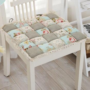 Car Seat Cushion with Flower Pattern
