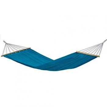 Amaca Hamacas Miami Amazonas con Barra, Color Aqua 320x120x5 cm