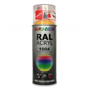 Aérosol RAL ACRYL 1004 Jaune Or 400 ml Dupli Color