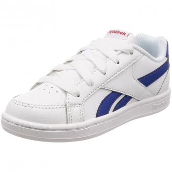 Reebok Boys Prime Athletic Shoes, White/Collegiate Royal/Primal Red