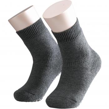 FALKE Catspads Calzini Antiscivolo Unisex bambini Grigio (Asphalt Mel. 3180)