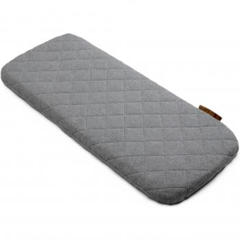Bugaboo Grey Melange Wool Mattress Protector