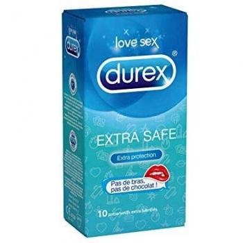 Durex Extra Safe 10 Max Moist Condoms