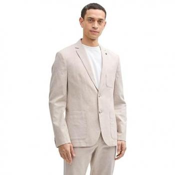 TOM TAILOR Herren Sakko Beige 1045065