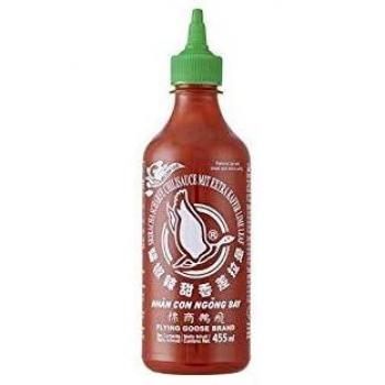 Flying Goose Sriracha-Chilisauce mit Kaffir Limette 455 ml