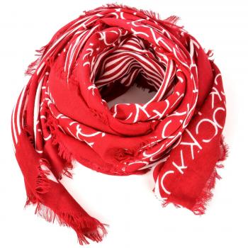 Damen-Kaschmir-Schal Calvin Klein – Bordeaux, 100 % Pashmina, CK K60K604704