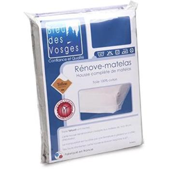 Housse Rénovatrice Rubens 80x200 cm Matelas 14-18 cm