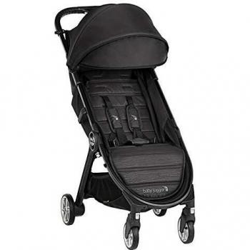 Baby Jogger City Tour2 Stroller in Black con Telaio Grigio e Passeggino Compatto Leggero, Chiusura con Una Mano, da 0 Mesi a 22 Kg, Nero