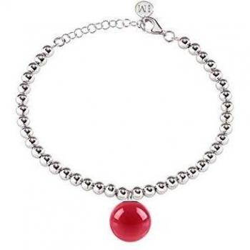 Pulsera de acero inoxidable con charms SALY23 Morellato
