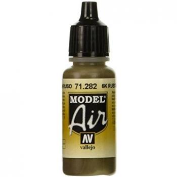 Vallejo Model Air Russian Brown Acrylic Paint 17ml