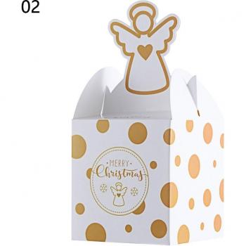 Contenedor de Dulces de Papel Árbol de Navidad