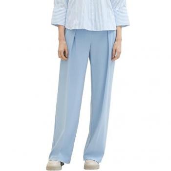 Tom Tailor Stoffhose 1040686 Himmelblau Wide Leg 36_30 Damen