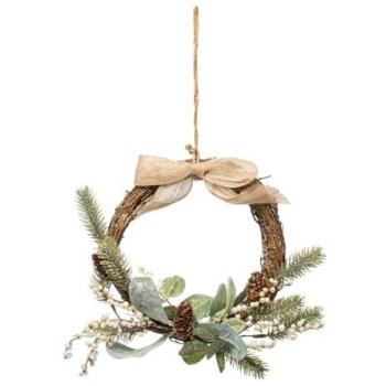 Dekorativer Weihnachtskranz 36 cm