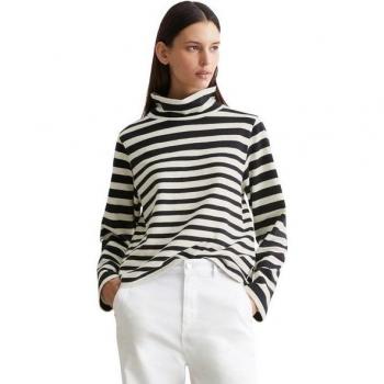 Marc O'Polo Regular Fit Langarmshirt Rollkragen Marine XL (Damen)