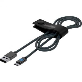 Câble USB 1,2 m SilverHT Batman – Micro‑USB mâle/mâle