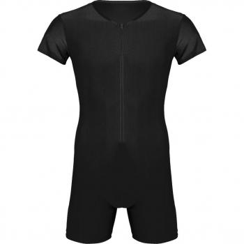 Men's Gymnastics Leotard with Boxer Briefs