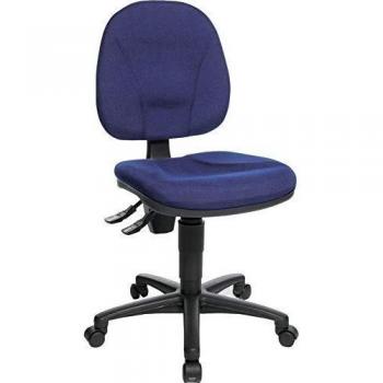 Office Rotating Chair Mod.10 in Telo Blu