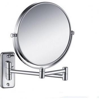 8-Inch Double-Sided Makeup Mirror with 3x Magnification in Antique Copper BM001