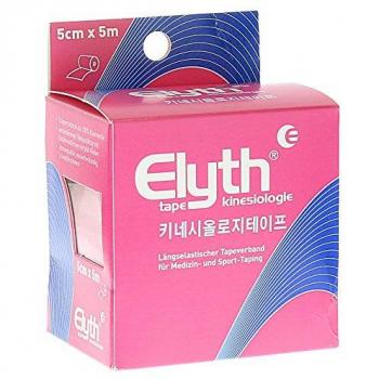 Elyth Kinesiologie Tape 5 cm x 5 m rot 1 Stück