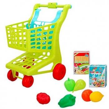 Color Baby Carrito De Supermercado De Juguete Con Accesorios My Home Colors
