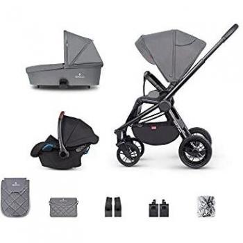 Venicci Turisso 3-in-1 Lightweight Pram & Pushchair Bundle