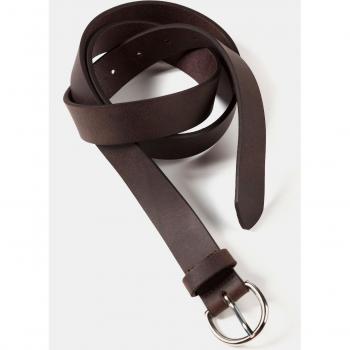 Beige Leather Belt for Plus Size Women, Size 32-38